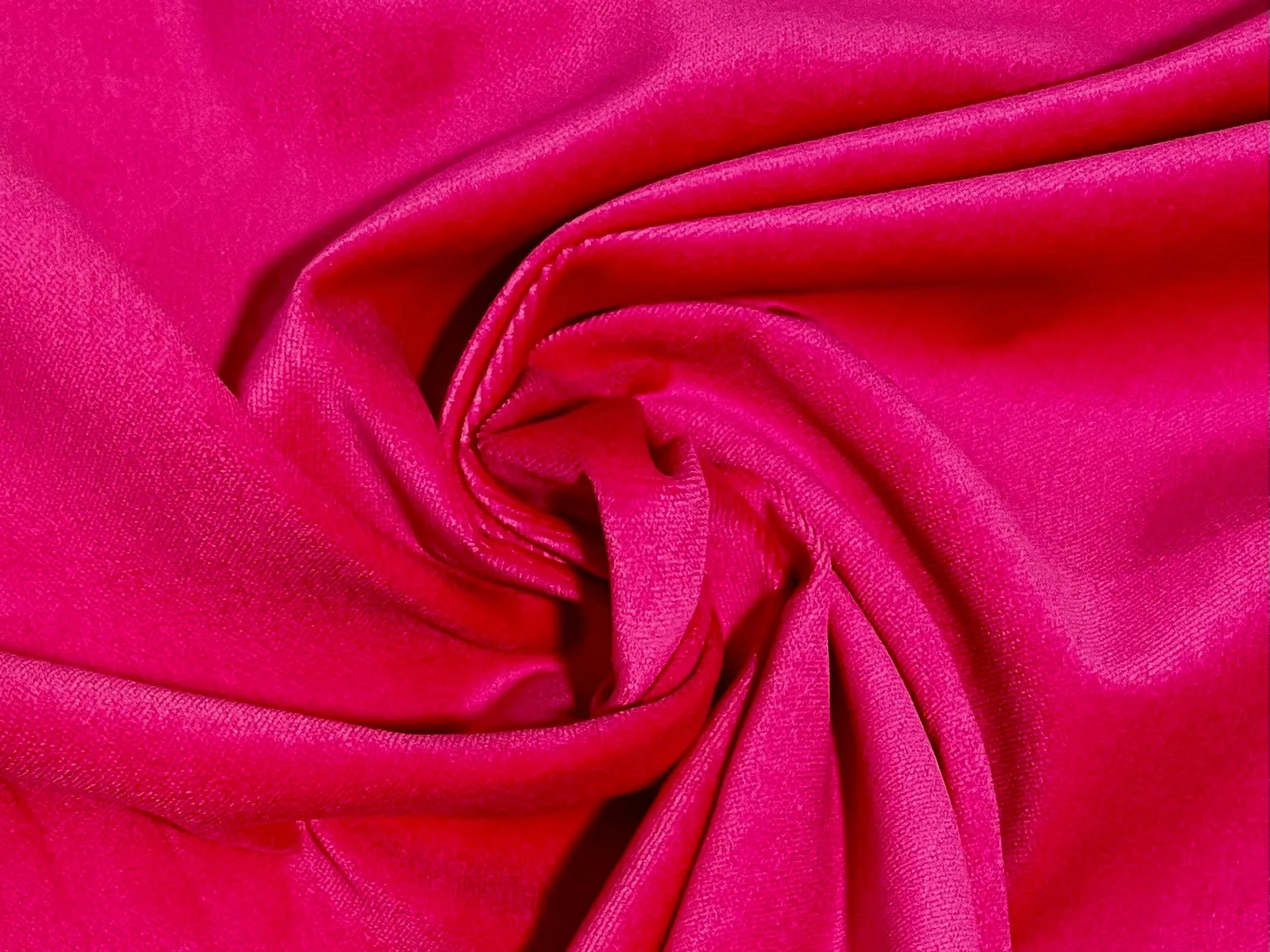 100% Cotton Velveteen 45" Hot Pink