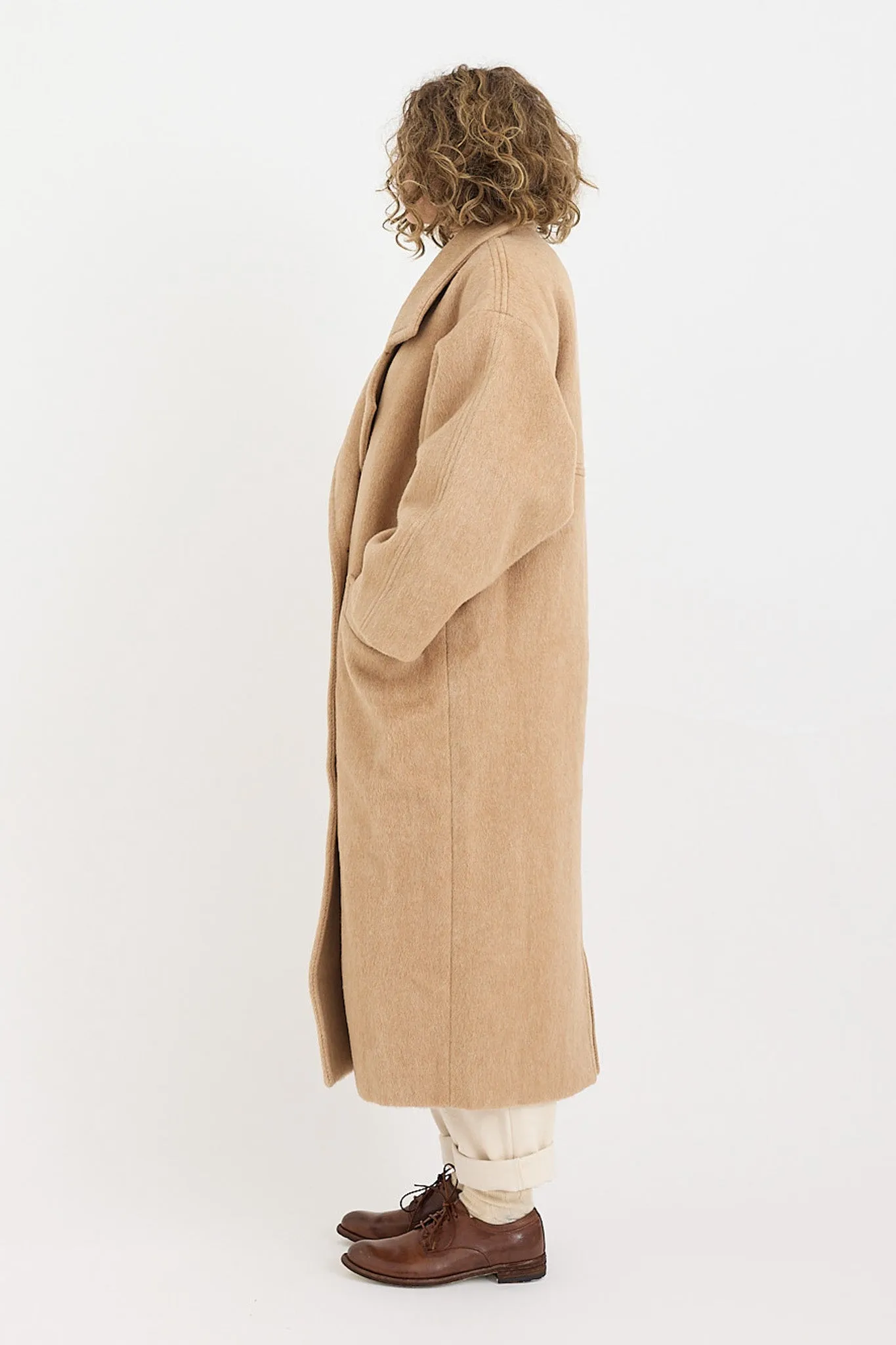 7115 by Szeki - Oversized Wool Coat