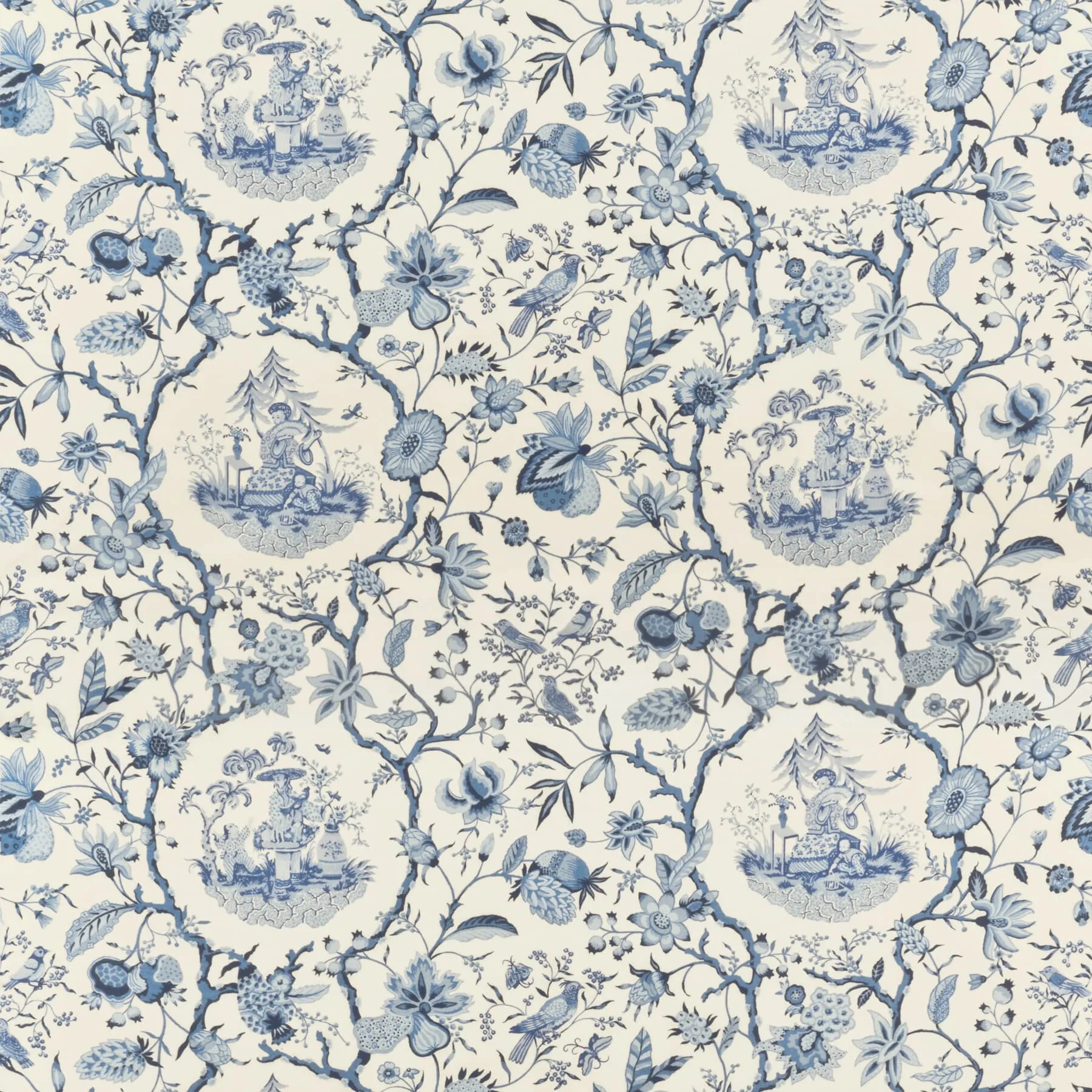 7324-4 Tea Garden by Stout Fabric