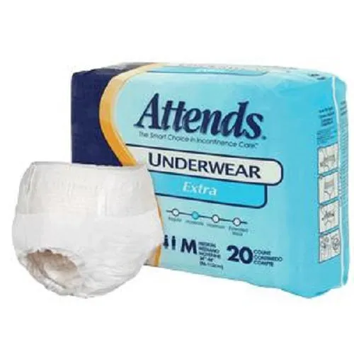 Attends AP0730100 Adult Absorbent Underwear, Pack of 25