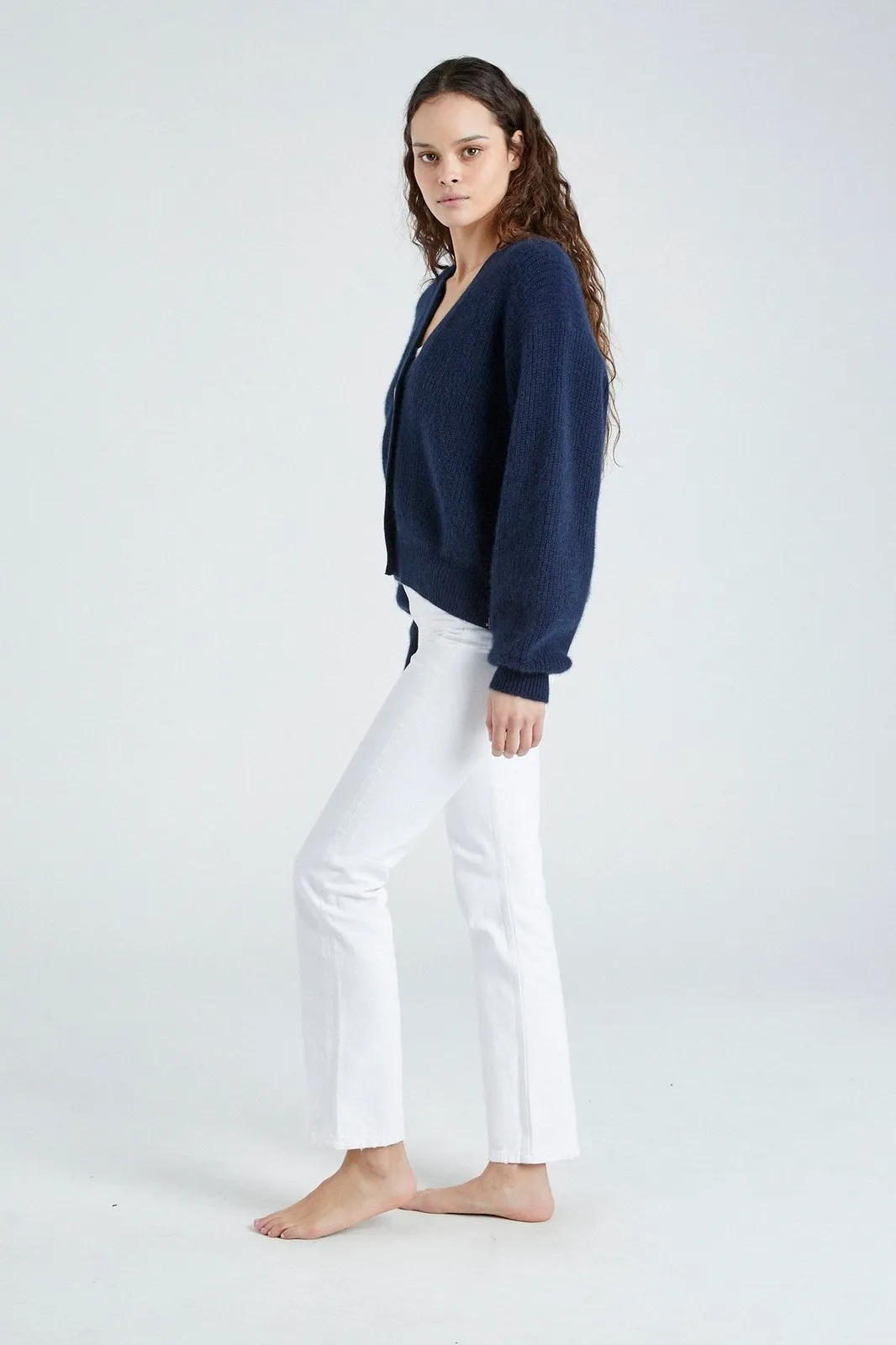   Beryll Cashmere Cardigan Sweater | Navy Blue