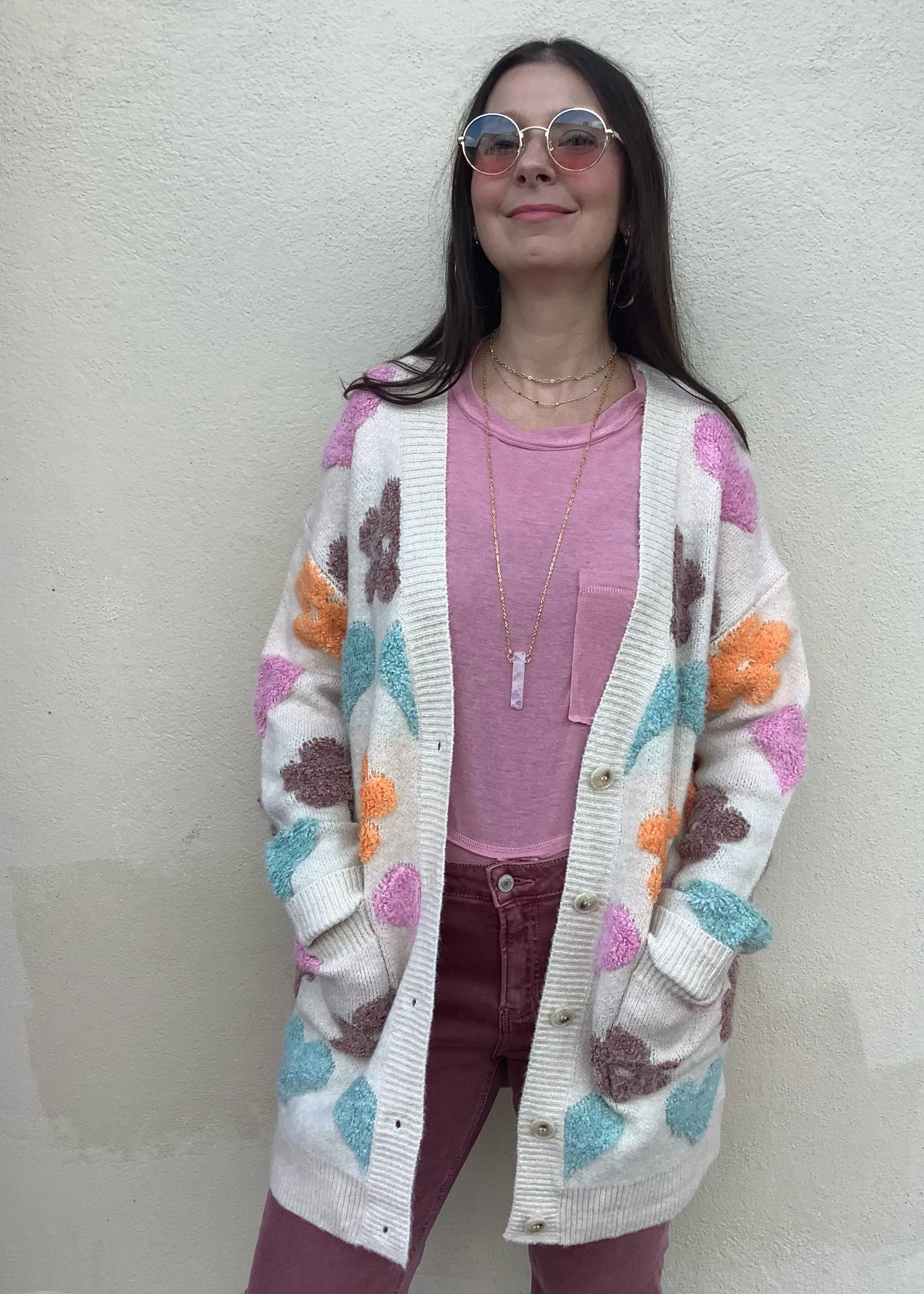 Candy Flower Cardigan