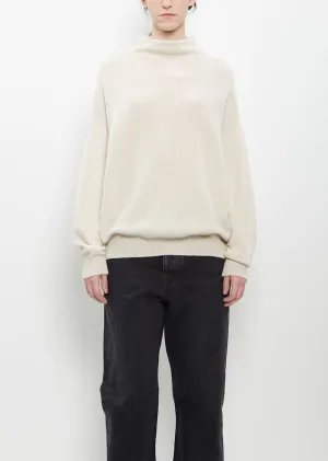 Cashmere Joy Mock Neck Sweater