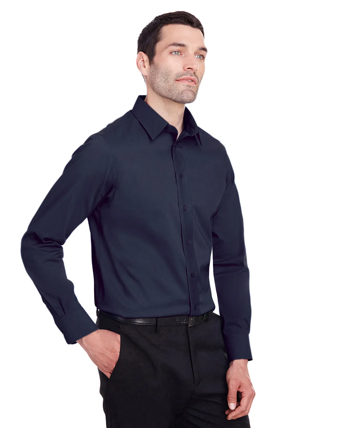 Devon & Jones Men's Crown Collection™ Stretch Broadcloth Slim Fit Shirt