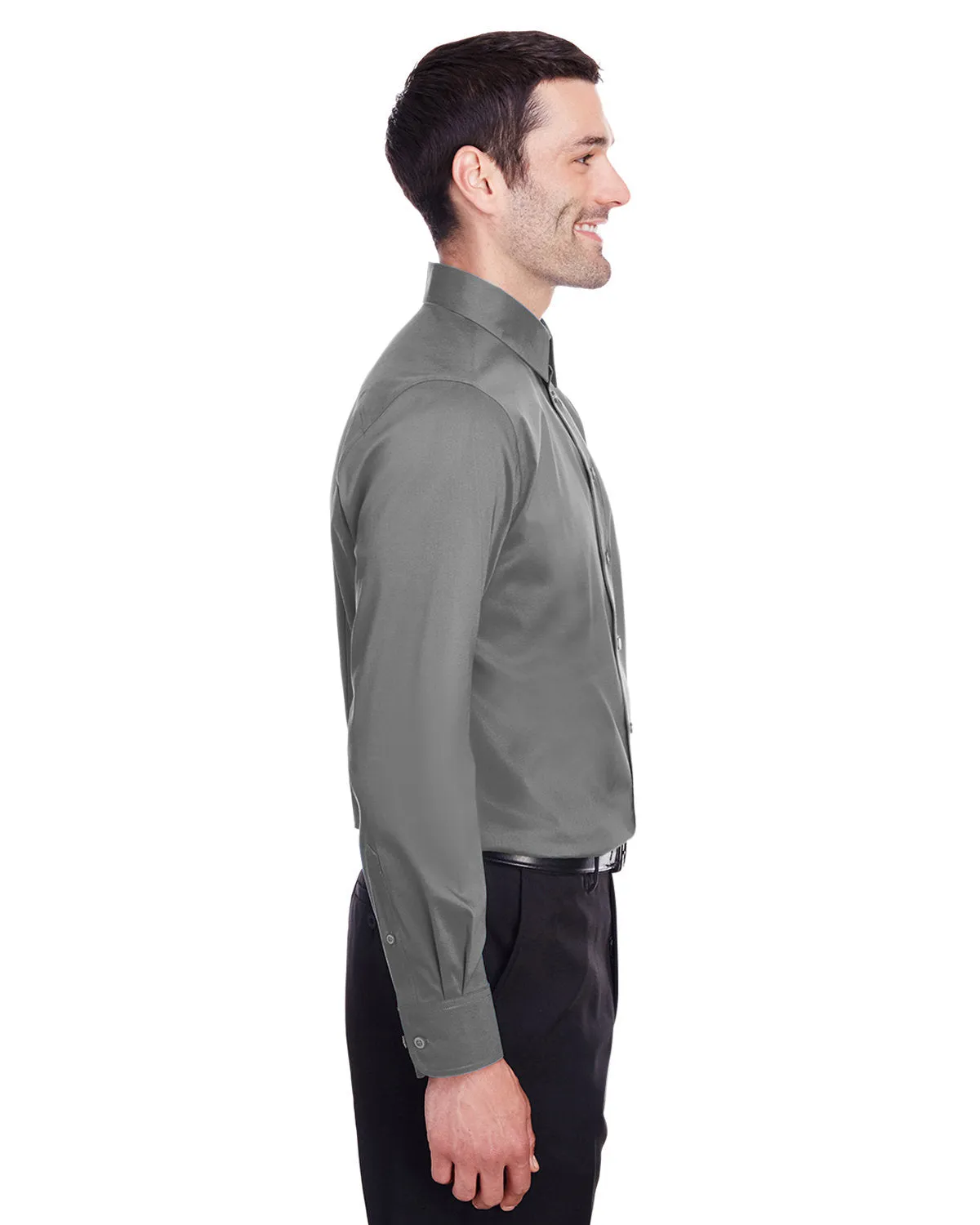 Devon & Jones Men's Crown Collection™ Stretch Broadcloth Slim Fit Shirt