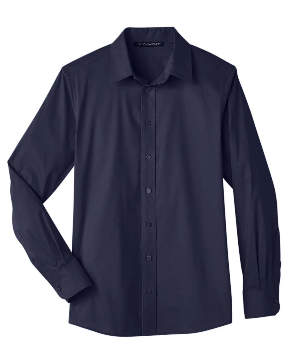 Devon & Jones Men's Crown Collection™ Stretch Broadcloth Slim Fit Shirt