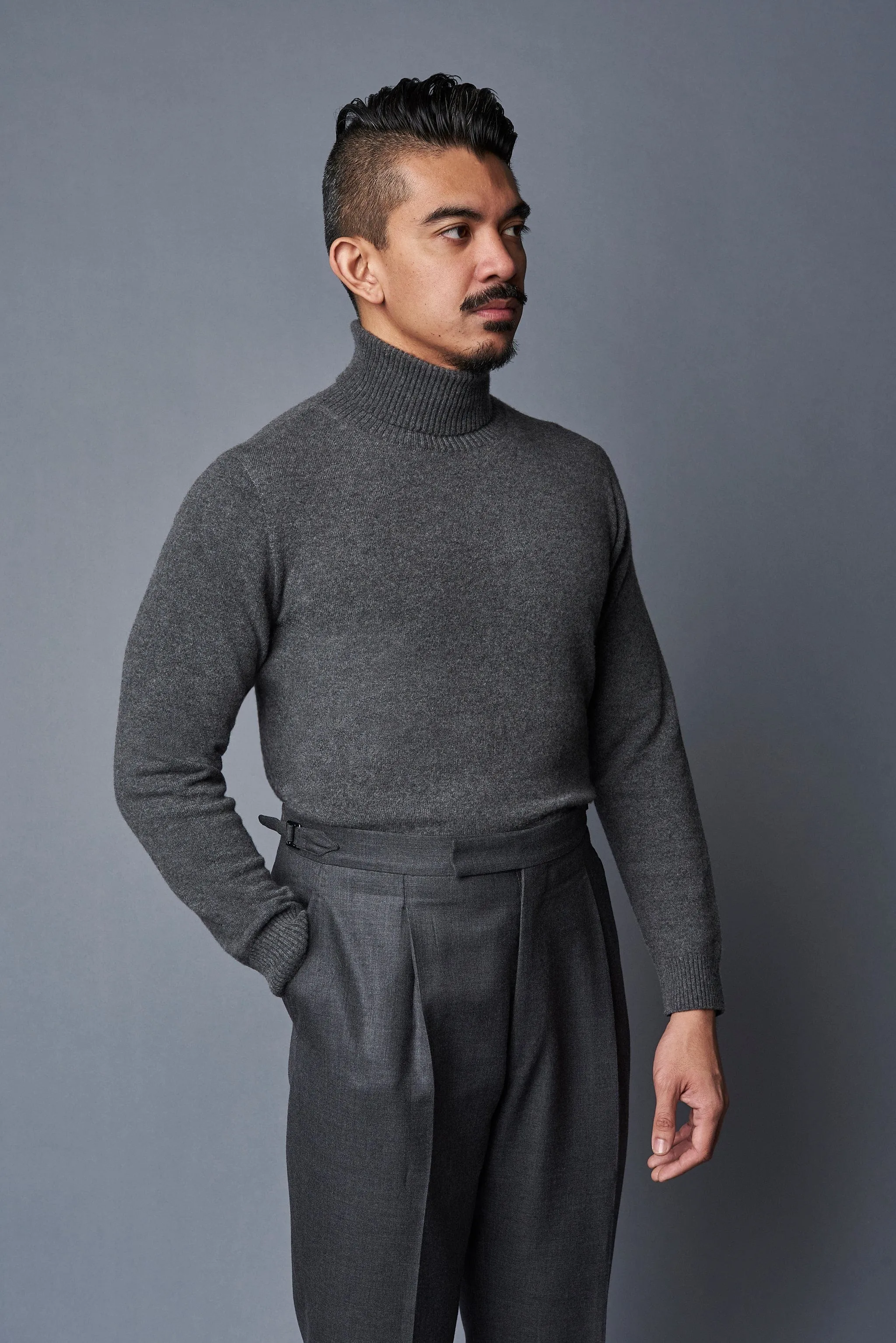 Duncan Cashmere Turtleneck