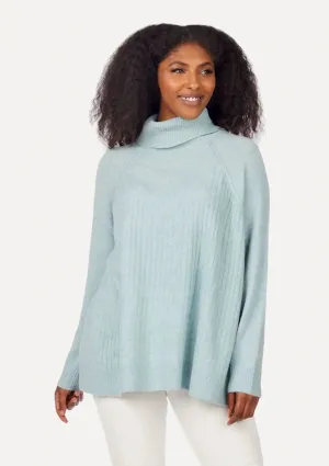 Freddie Ribbed Sweater - Blue