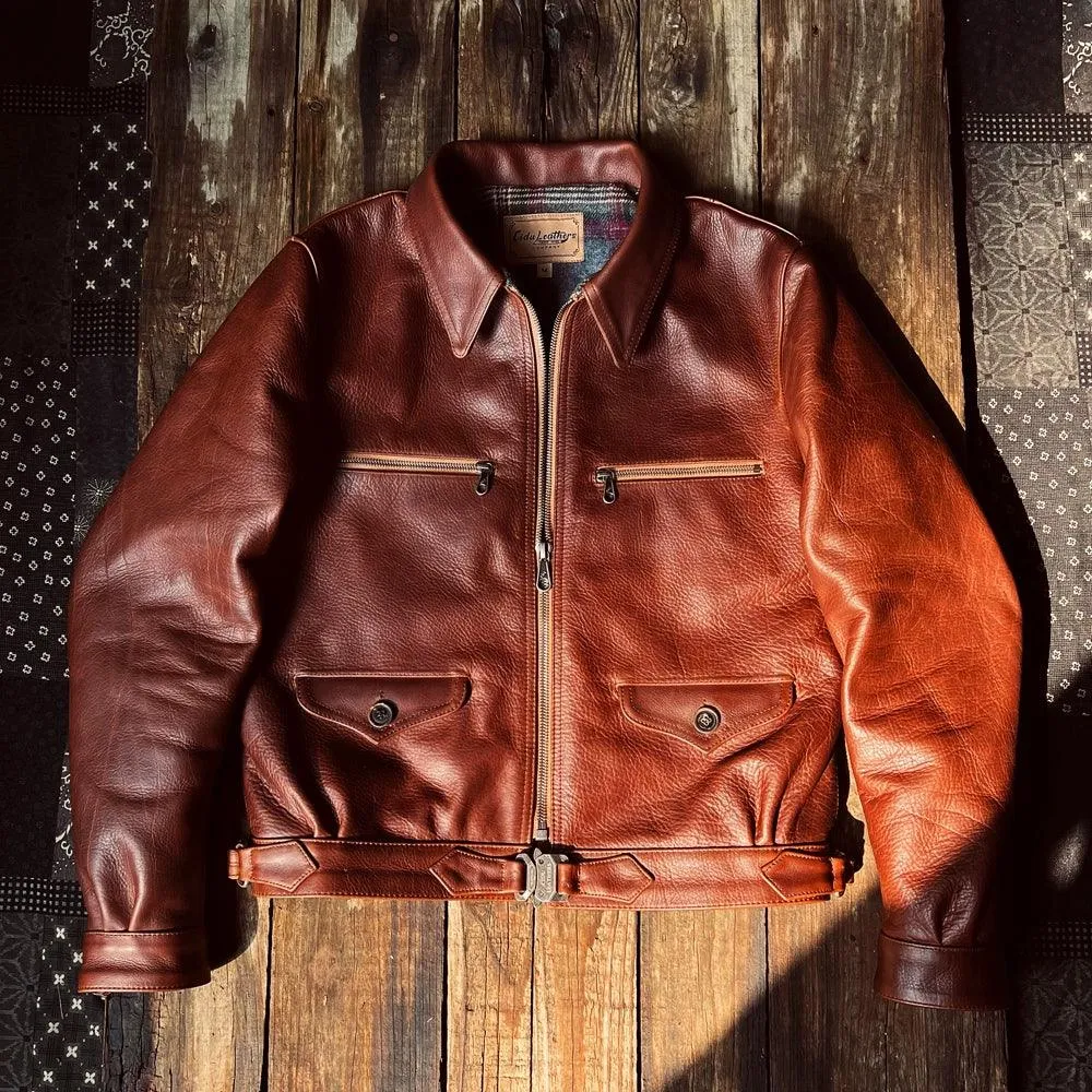 HEAVYWEIGHT COWHIDE FLIGHT JACKET KHARTMAN