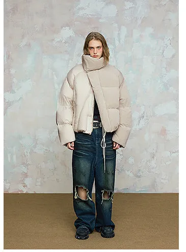 High Collar Down Jacket