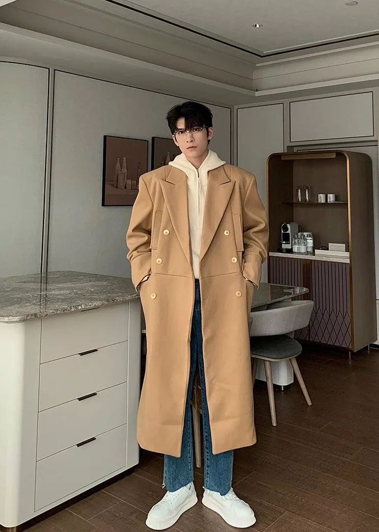 Hua Timeless Double Breasted Overcoat