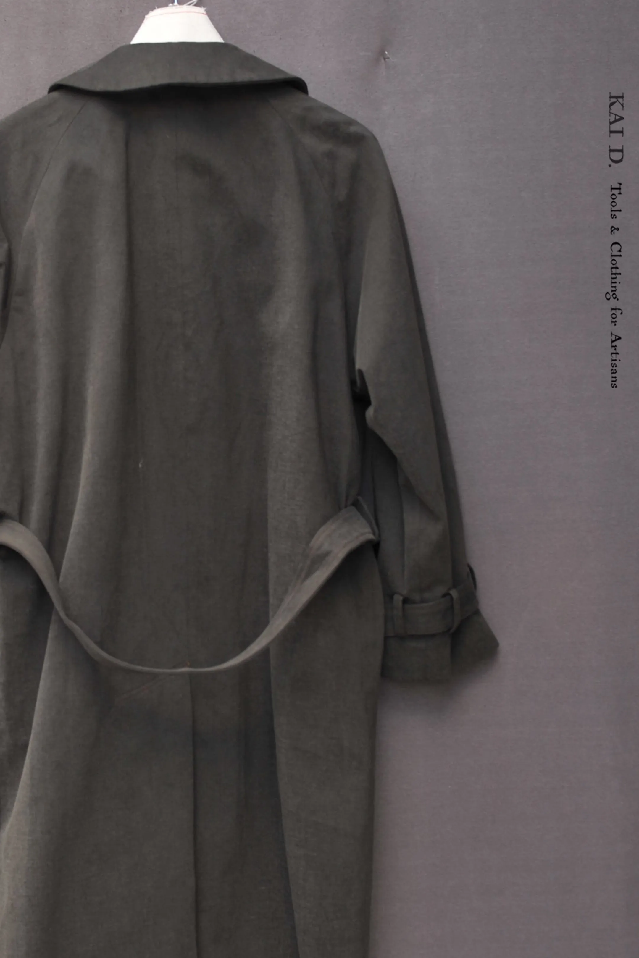 Jolie Trench Coat - Cotton Moleskin