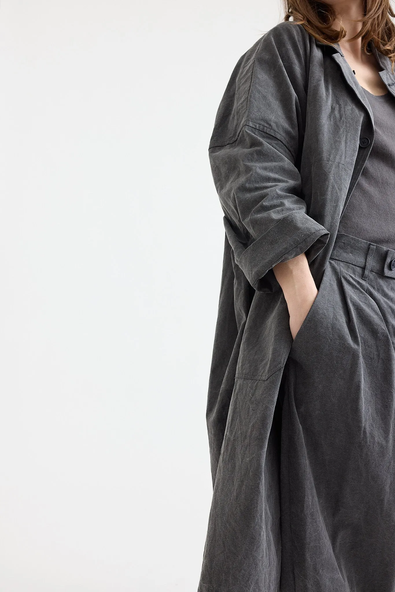 Klasica - Wide Cut Vintage Work Coat Coat