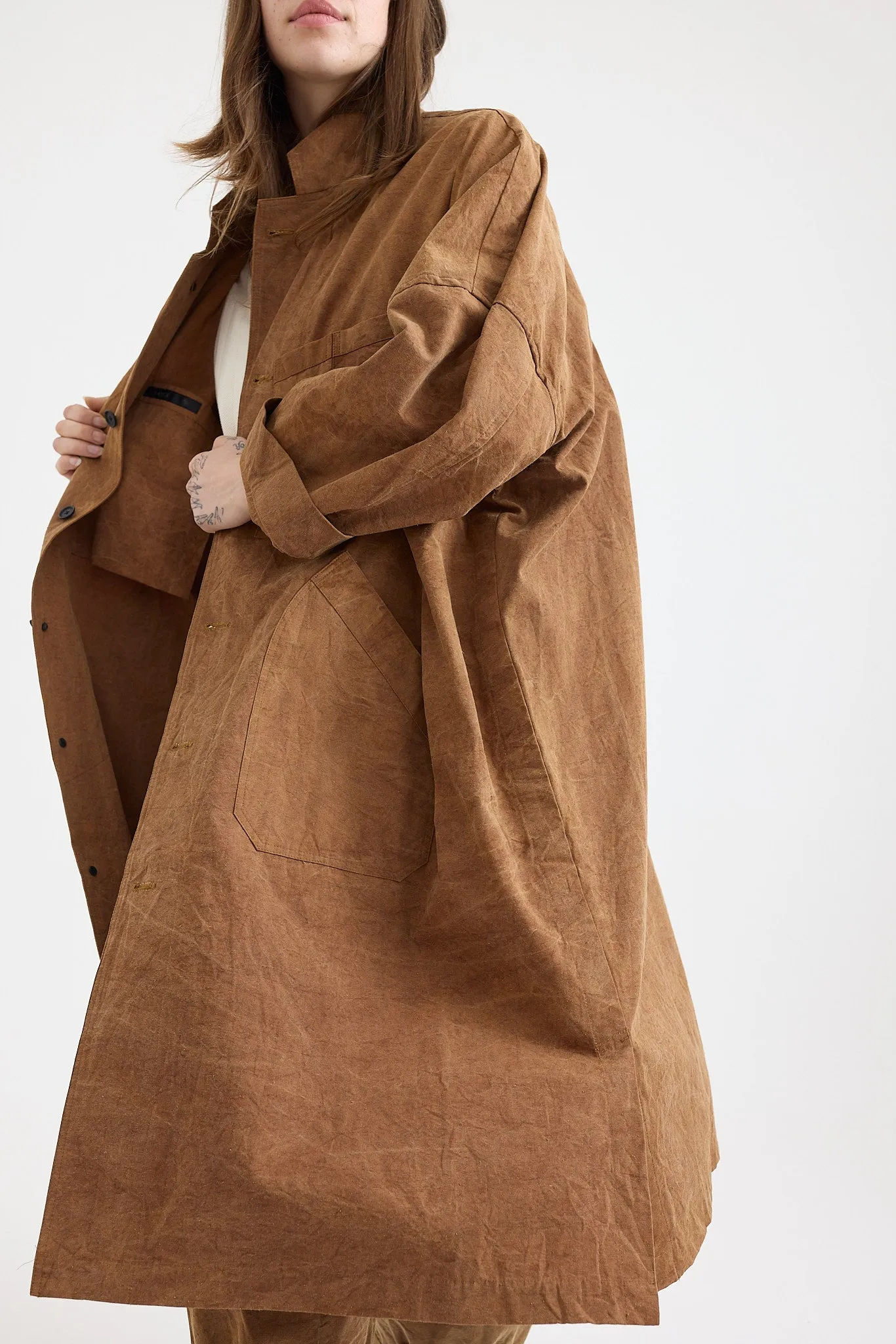 Klasica - Wide Cut Vintage Work Coat Coat