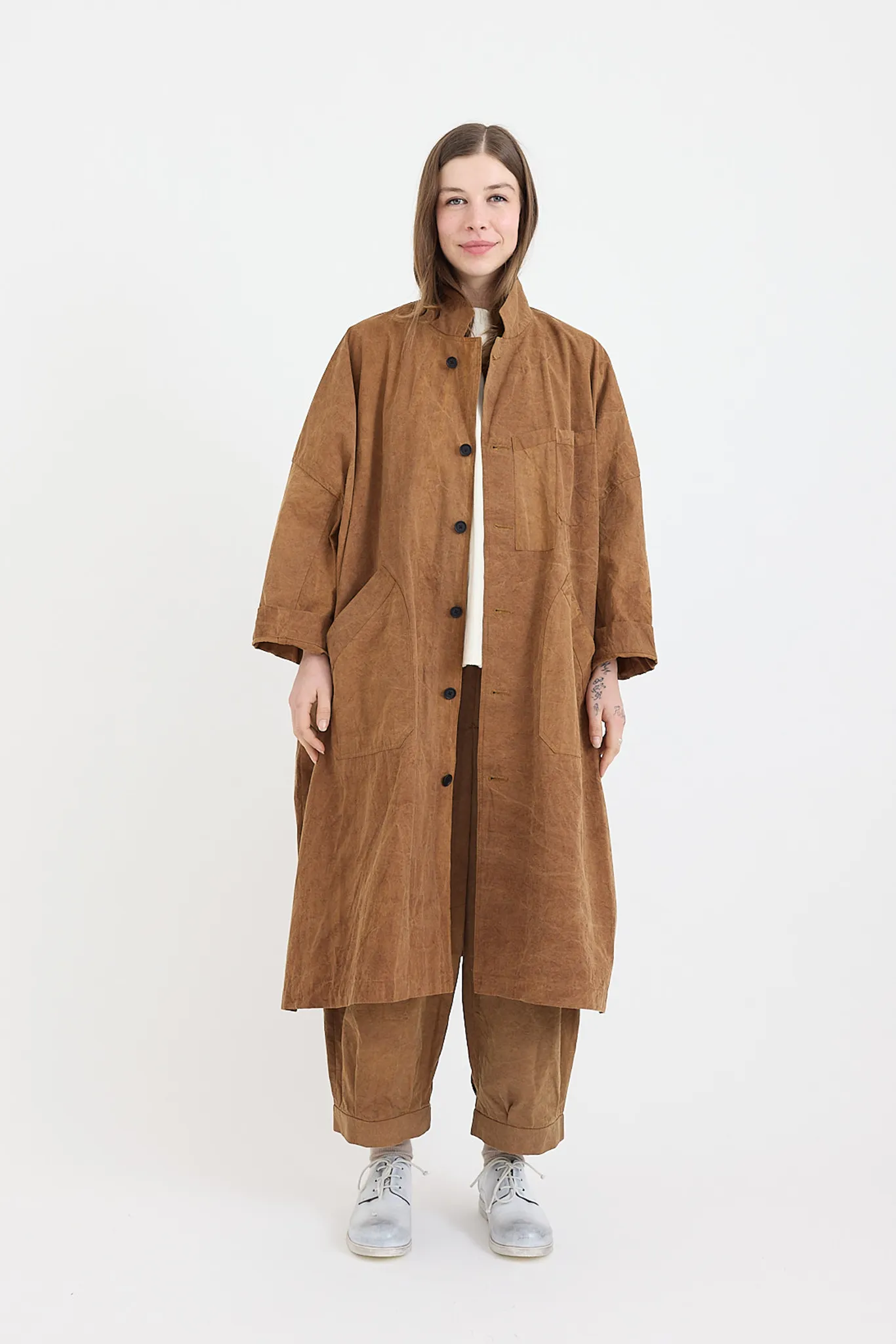 Klasica - Wide Cut Vintage Work Coat Coat