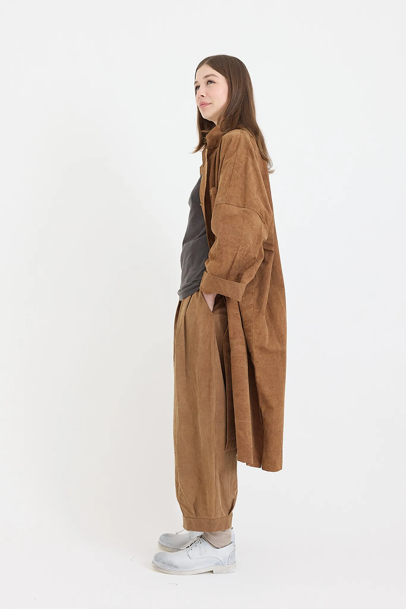 Klasica - Wide Cut Vintage Work Coat Coat