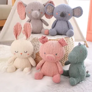 Knitted First Toy for Newborns