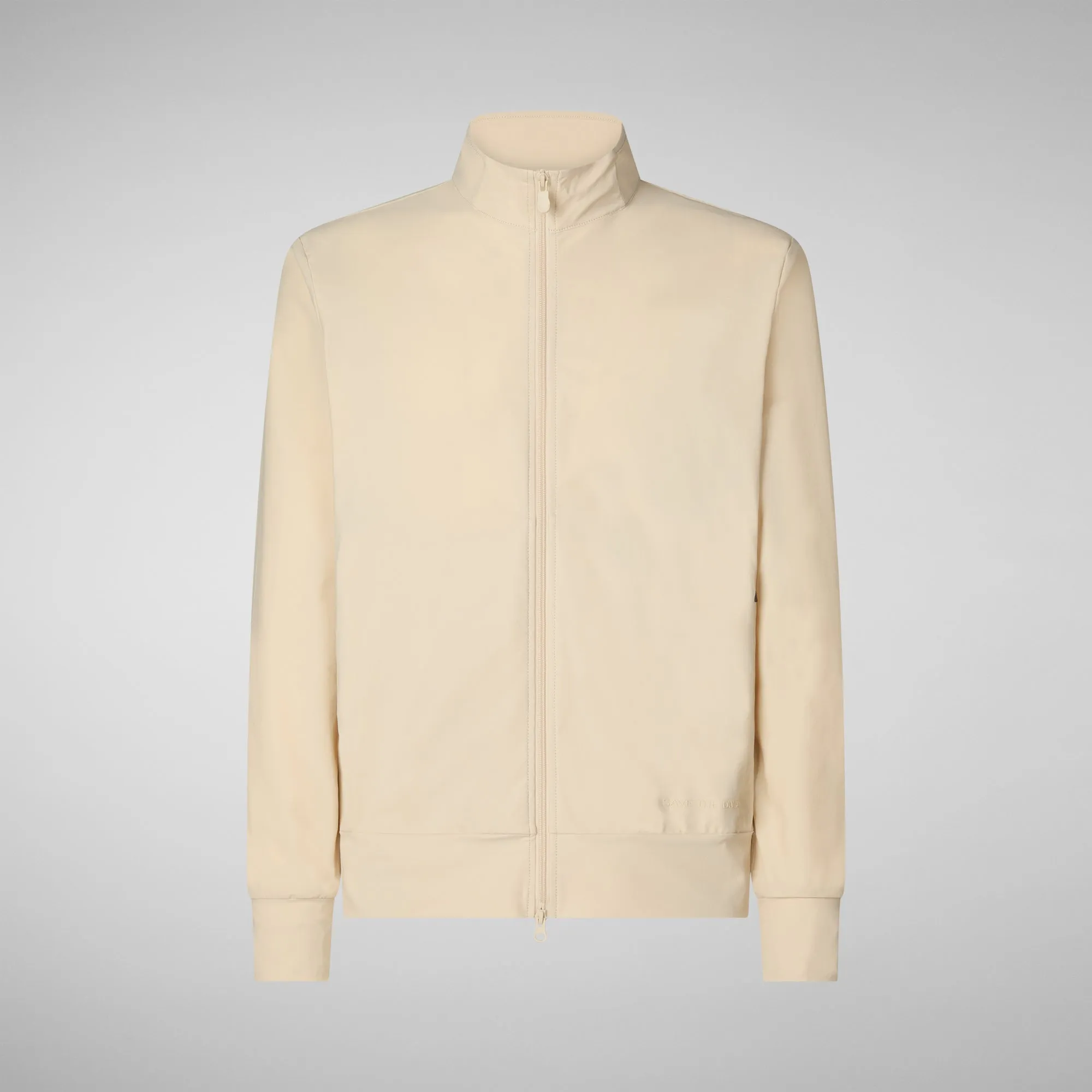 Men's Tulio Zip-Up Sweatshirt in Shore Beige