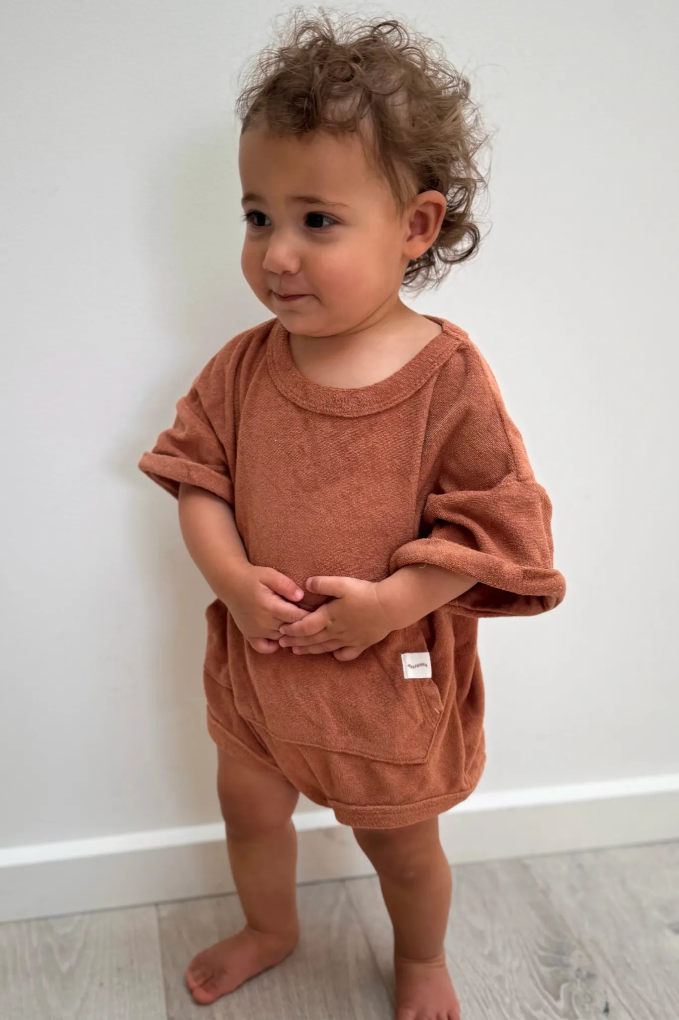 Mini Terry Romper