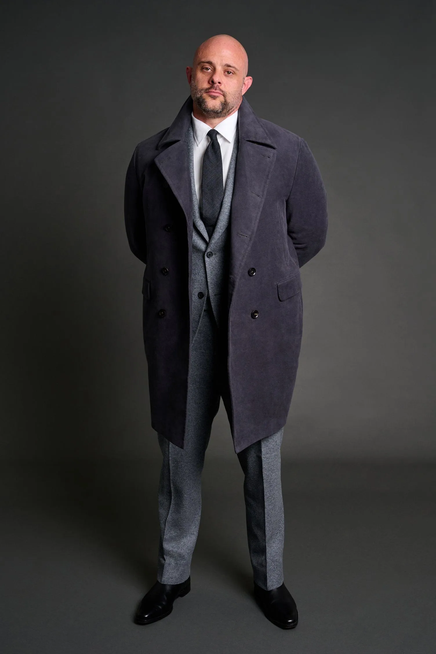 Moleskin Peacoat