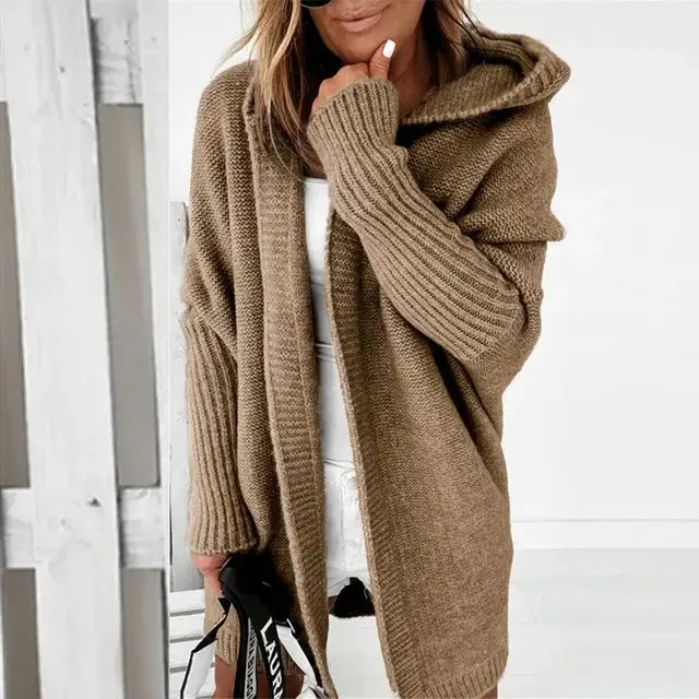 Oversized Cardigan Coat Sleeve