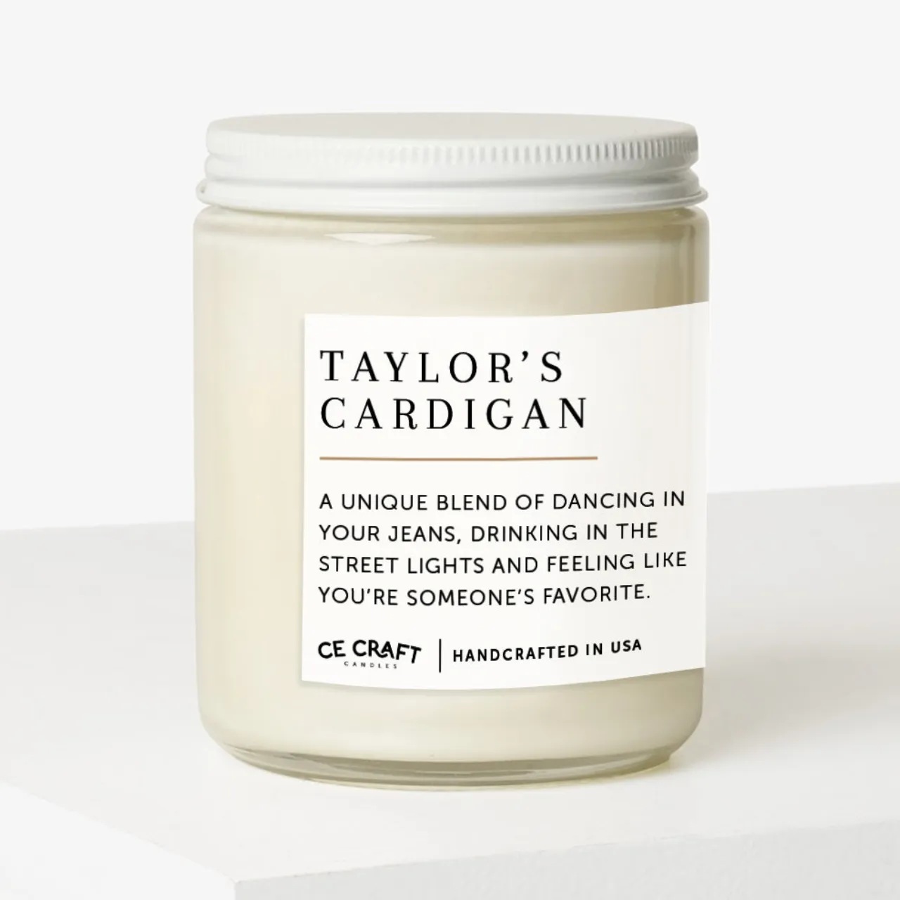 Pop Star Cardigan Candle