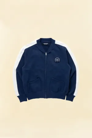 Rats 50's Zip Sweat - Navy