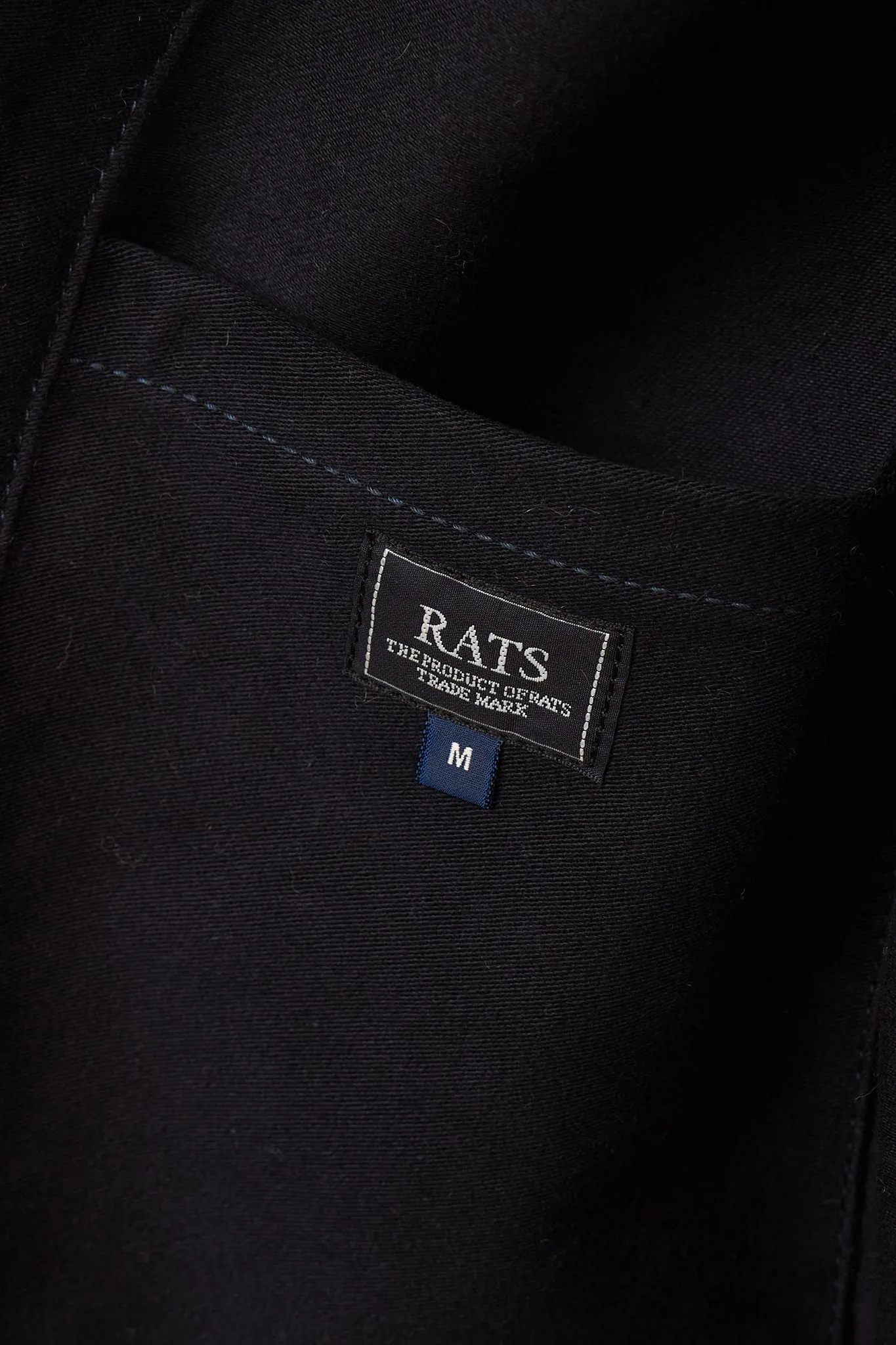 Rats French Work Jacket - Navy Moleskin