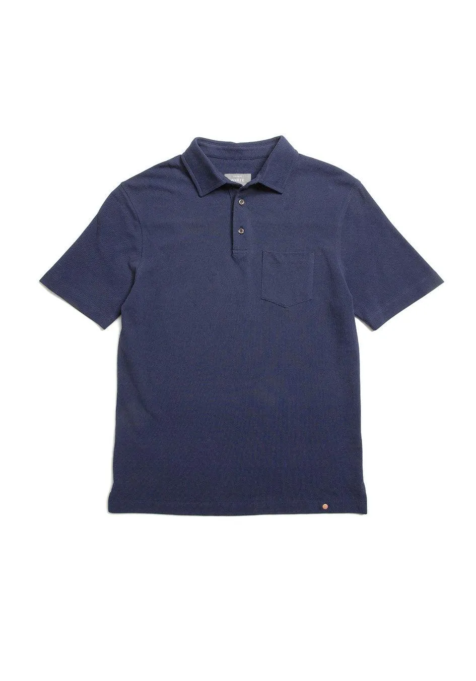 The Edmond Pique Polo - Ink