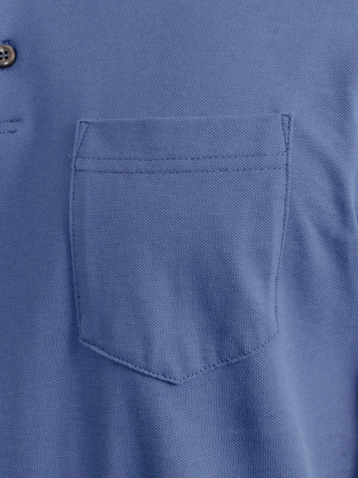 The Edmond Pique Polo - Prussian Blue