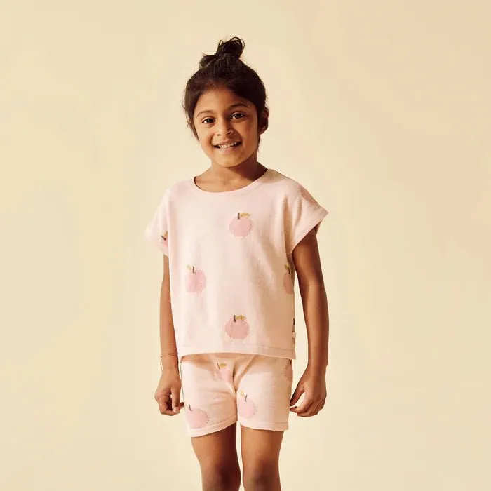 Wilson & Frenchy Just Peachy Organic Knitted Set