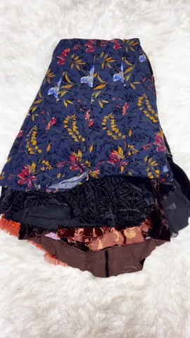 Y2K Nostalgia Nights Dreamy Velvet Skirts - 15 Pieces ( BC--10-55 )